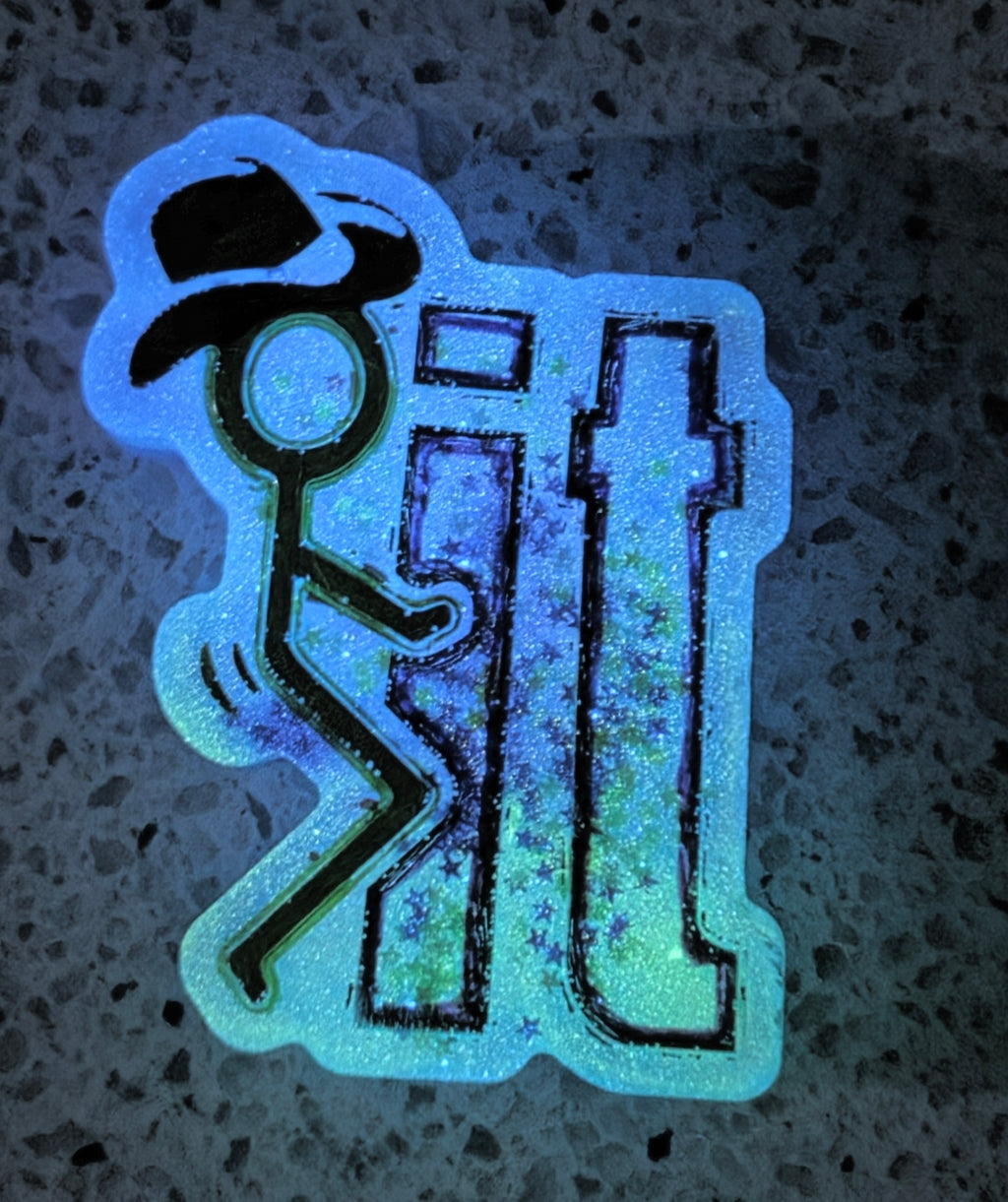 Glow-in-the-Dark F*ck It Adult Humor Decor