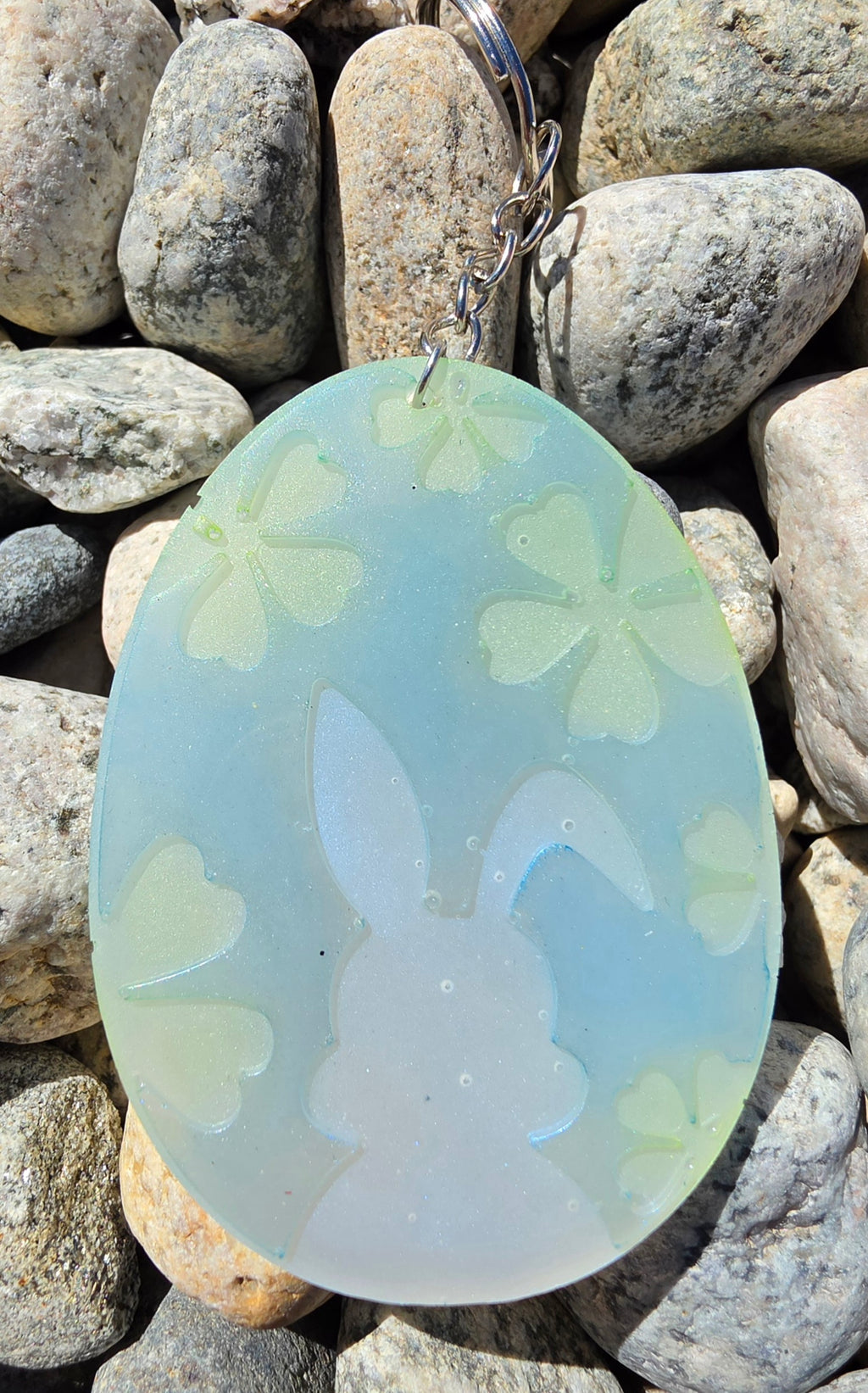 Custom Easter Egg Keychain – Your Choice of Design & Color