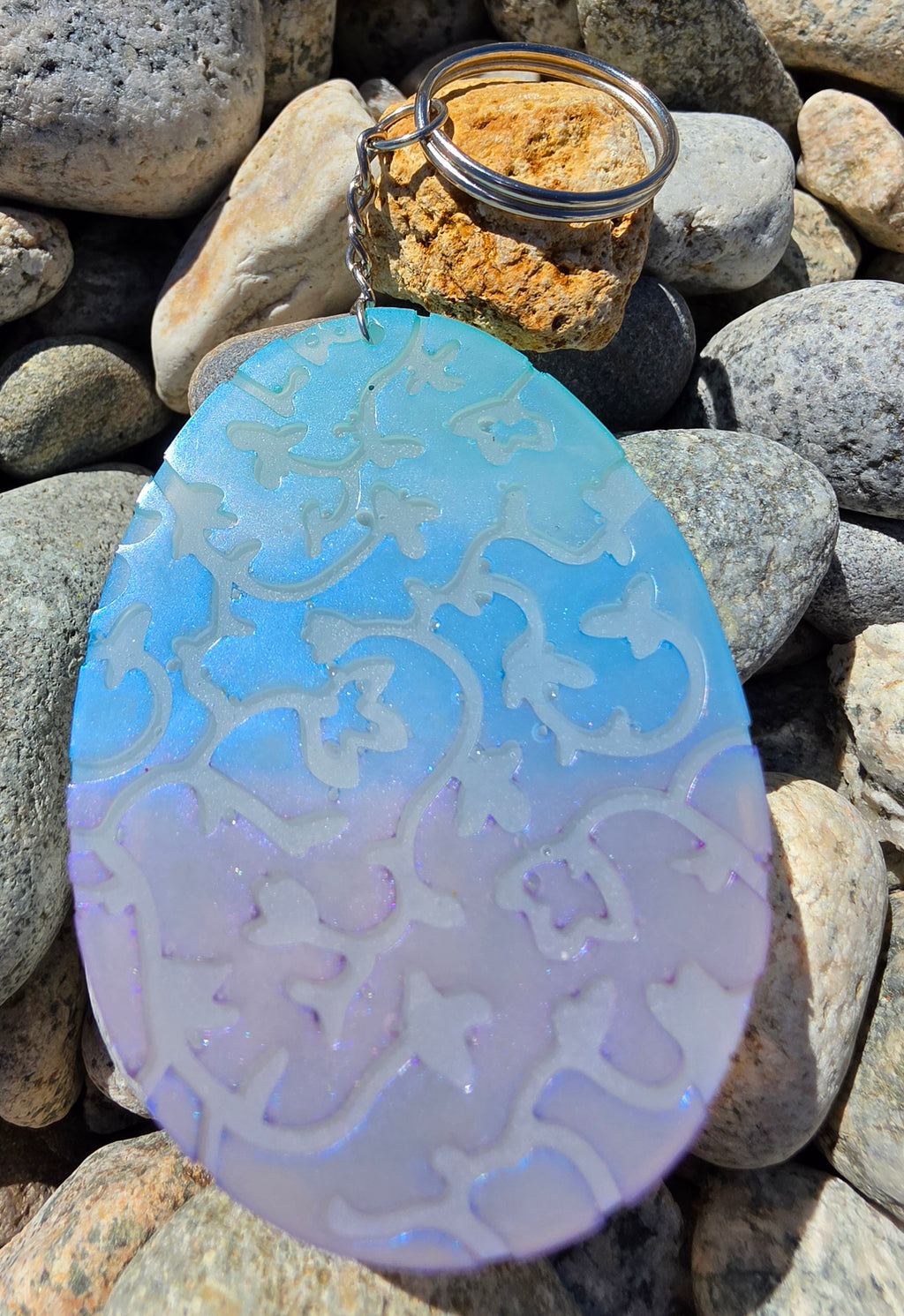 Custom Easter Egg Keychain – Your Choice of Design & Color