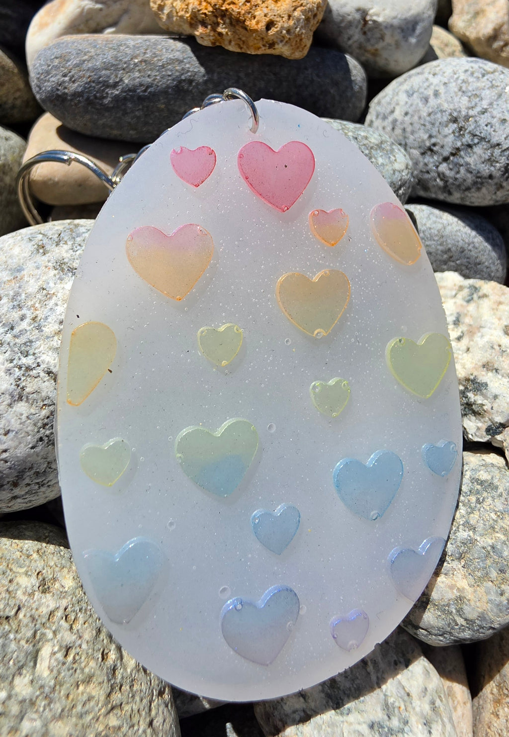 Custom Easter Egg Keychain – Your Choice of Design & Color
