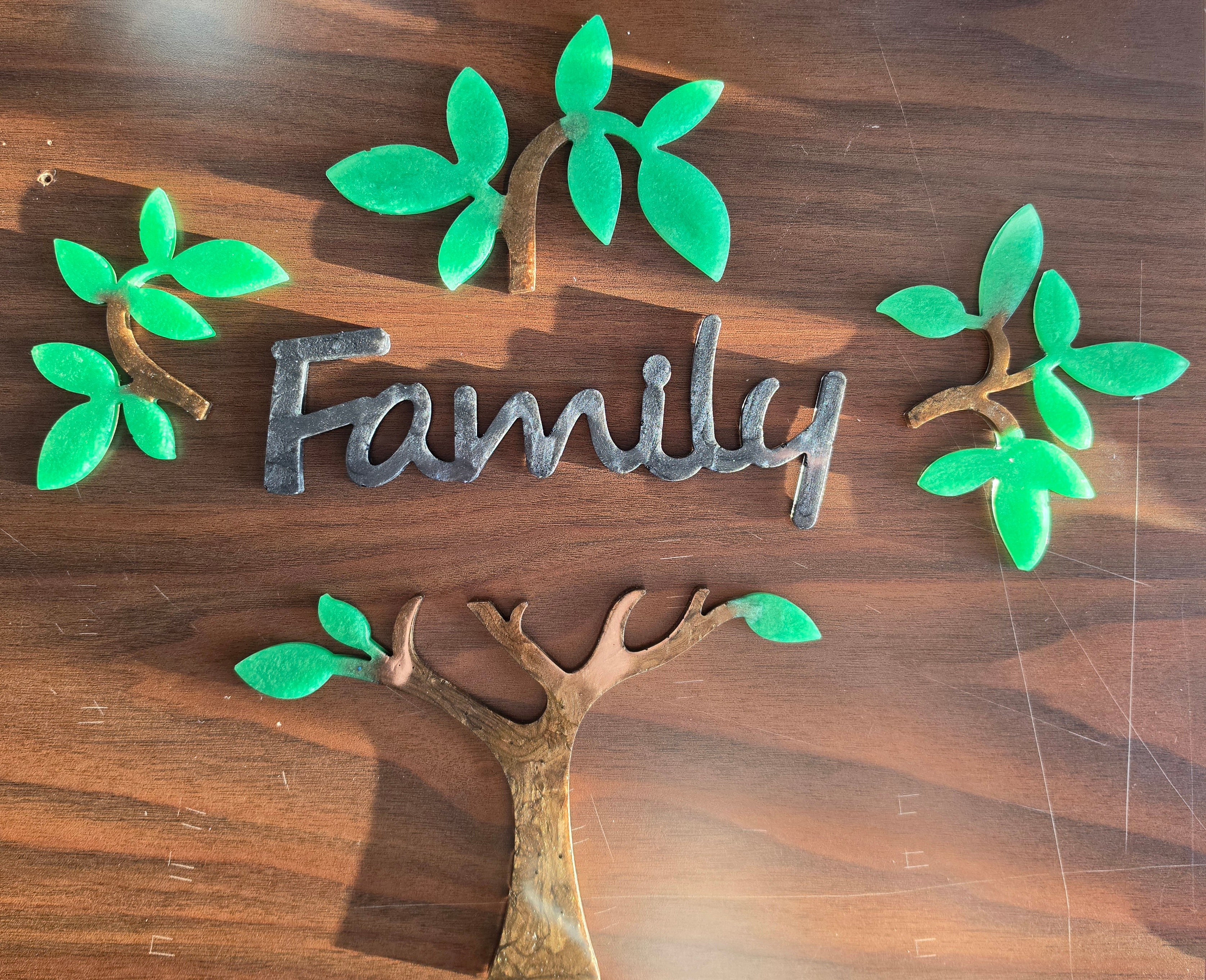 Family Tree Wall Art Set