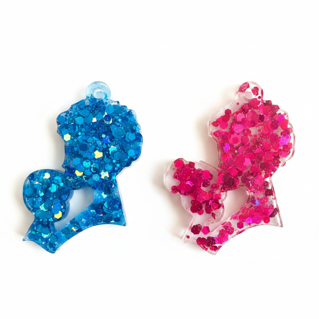 Boy/Girl Mom Keychain