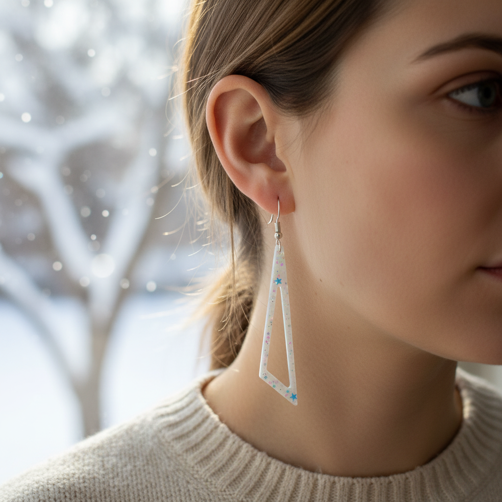 Sleek Triangle Worn